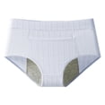 thumbnail image 2 of Period Underwear for Women Leakproof High Waist Washable Reusable Briefs for Postpartum Recovery & Incontinence Light Purple M, 2 of 3