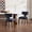 Gray, variant on Mid Century Modern Dining Chairs Set of 2, Farmhouse Chenille Fabric Upholstered Accent Side Chair,Kitchen Chairs with Hardwood Frame
