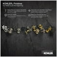 thumbnail image 2 of Kohler 99898-G-2MB 42 in. Three-Function Hand Shower Kit, 1.75 GPM - Vibrant Brushed Moderne Brass, 2 of 5