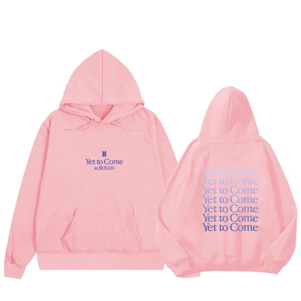 BTS s yet to come tour Oficial Mismo Estilo Periférico Soporte Suéter Con Capucha Chamarra