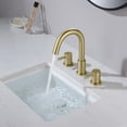 thumbnail image 3 of Kibi Circular Bathroom Sink 8" Widespread Faucet with Drain Assembly, 3 of 3