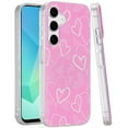 thumbnail image 5 of For Apple iPhone 15 Pro Max Fashion Layer Design Slim IMD TPU Protective, Shockproof Hybrid Stylish Durable Hard PC Cover, XPM Phone Case [Heart Pink], 5 of 9