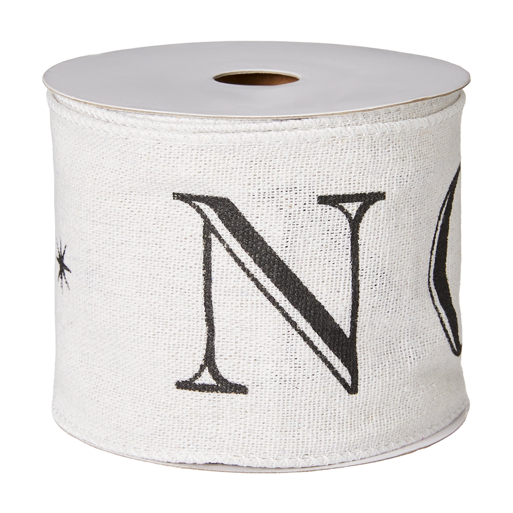 Fraiche Noel Ribbon, FRAICHE 3IN X25FT NOEL RIBBON