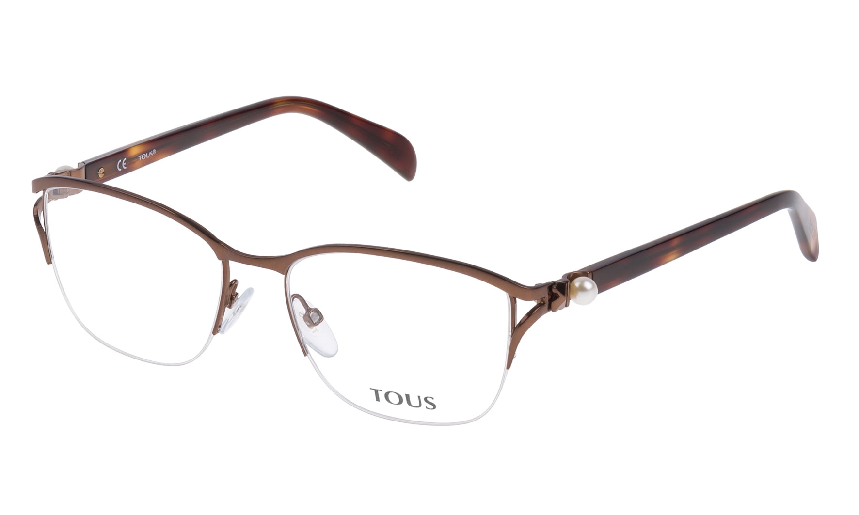 EYEGLASSES FRAME TOUS BROWN WOMEN VTO318S5408R9