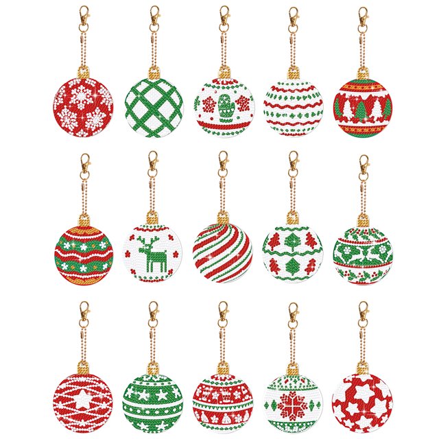 Llavero Taladro 12 Uds. Navidad Colorida Bonita para Fiesta en Casa