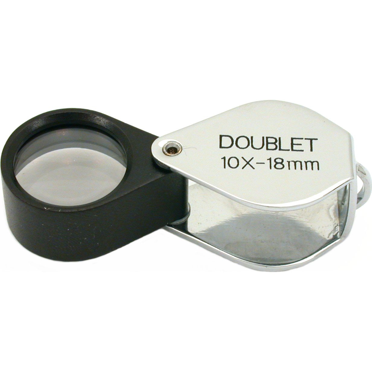 Triplet jeweler eye loupe magnifier 10X 18mm magnifying glass jewelry diamonR ^S 