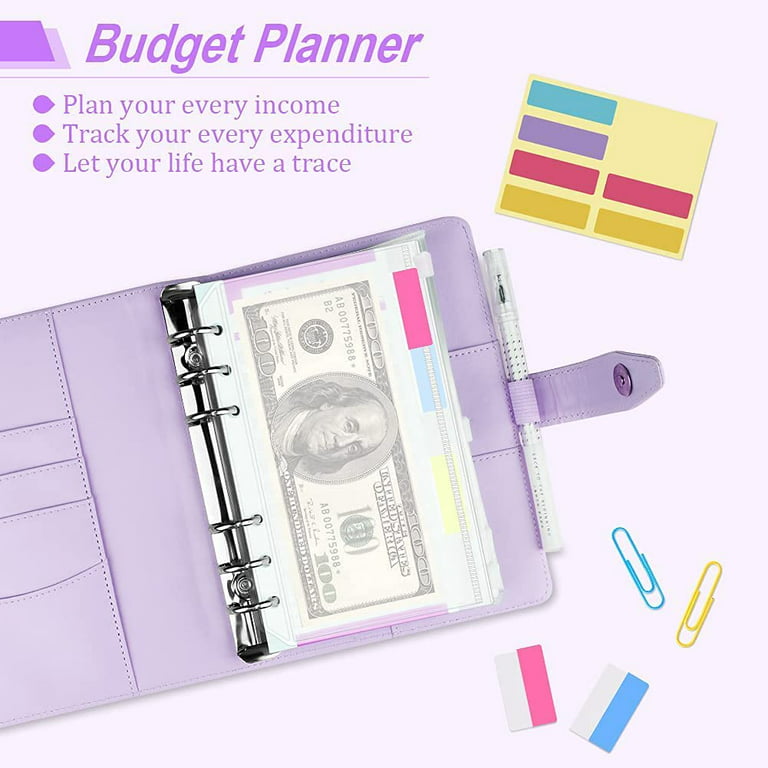 Wholesale A6 Binder Porte Budget Planner Cash Envelope Budget Classeur  Pockets Cash Wallet For Budgeting Notebooks 220224 From Nan0010, $8.7