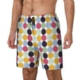 thumbnail image 1 of Fotbe Polka Dot Traje de Baño para Hombre – Shorts de Natación de Secado Rápido con Forro y Bolsillos-XX-Large, 1 of 6