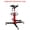Red-1100LBS, variant on Hydraulic Drivetrain Jack - 2-Stage Telescopic Lift, 1100 lbs (3/5 Ton) Capacity - 34"-68" Range,Floor Jack, Foot Pedal, 360° Swivel Wheels, Adjustable, Auto Repair-Red, 1100 lbs