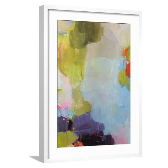 Art.com Velvet Skies Art Print by Lina Alattar, White Frame Wall Art, 21" x 29"