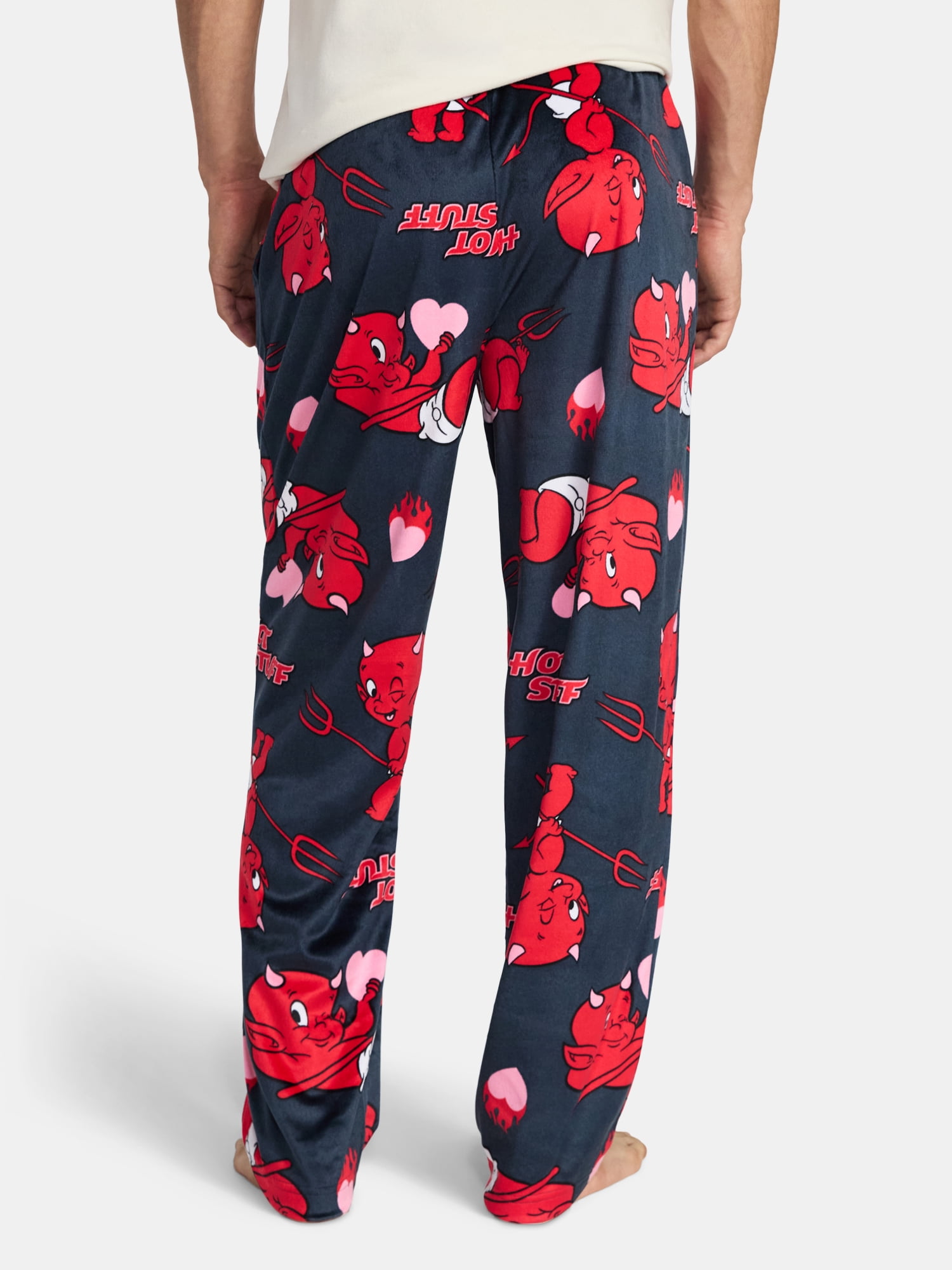 Cupid Men's Hot Stuff Sleep Pants, Sizes S-2XL