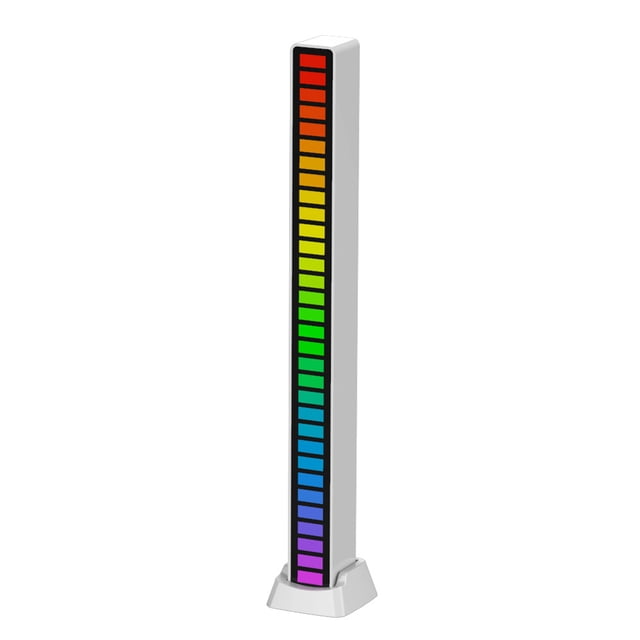 Luz LED RGB Control de sonido Luz de ritmo de recogida Irfora Lámpara de ritmo