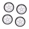 thumbnail image 1 of 4PCS RC Rally Tires, 17mm Plastic 1/8 RC Car Wheel Tyres, Rugged Strength and Durability, for On Road and Off Road, 1 of 7