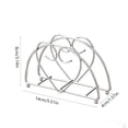 thumbnail image 3 of Luoshdecor Napkin Holder for Table,Stainless Steel Cutlery Napkin Holder for Tables,Decorative Napkin Holder for Kitchen,Countertop,Dining Room, 3 of 7