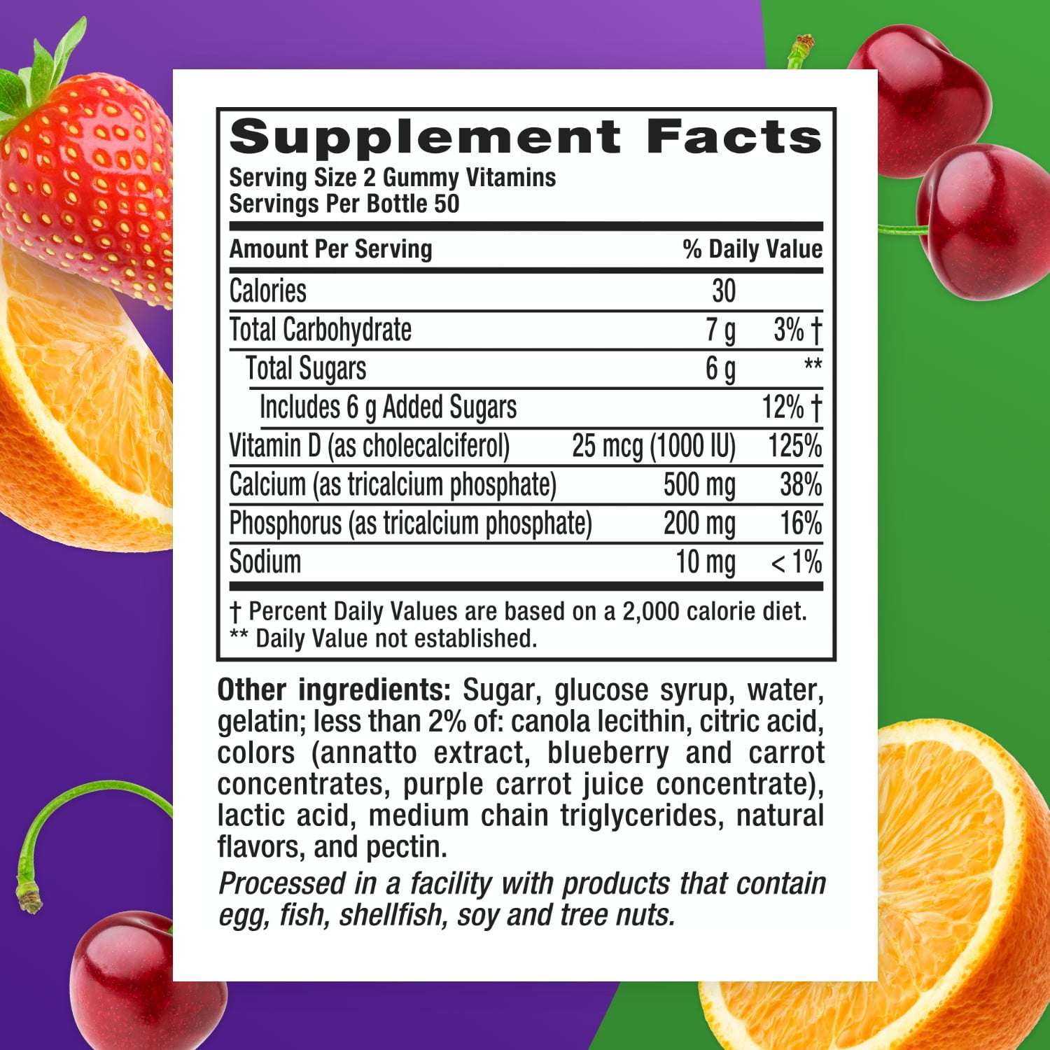 Buy vitafusion Calcium Gummy Vitamins, Fruit and Cream Flavored