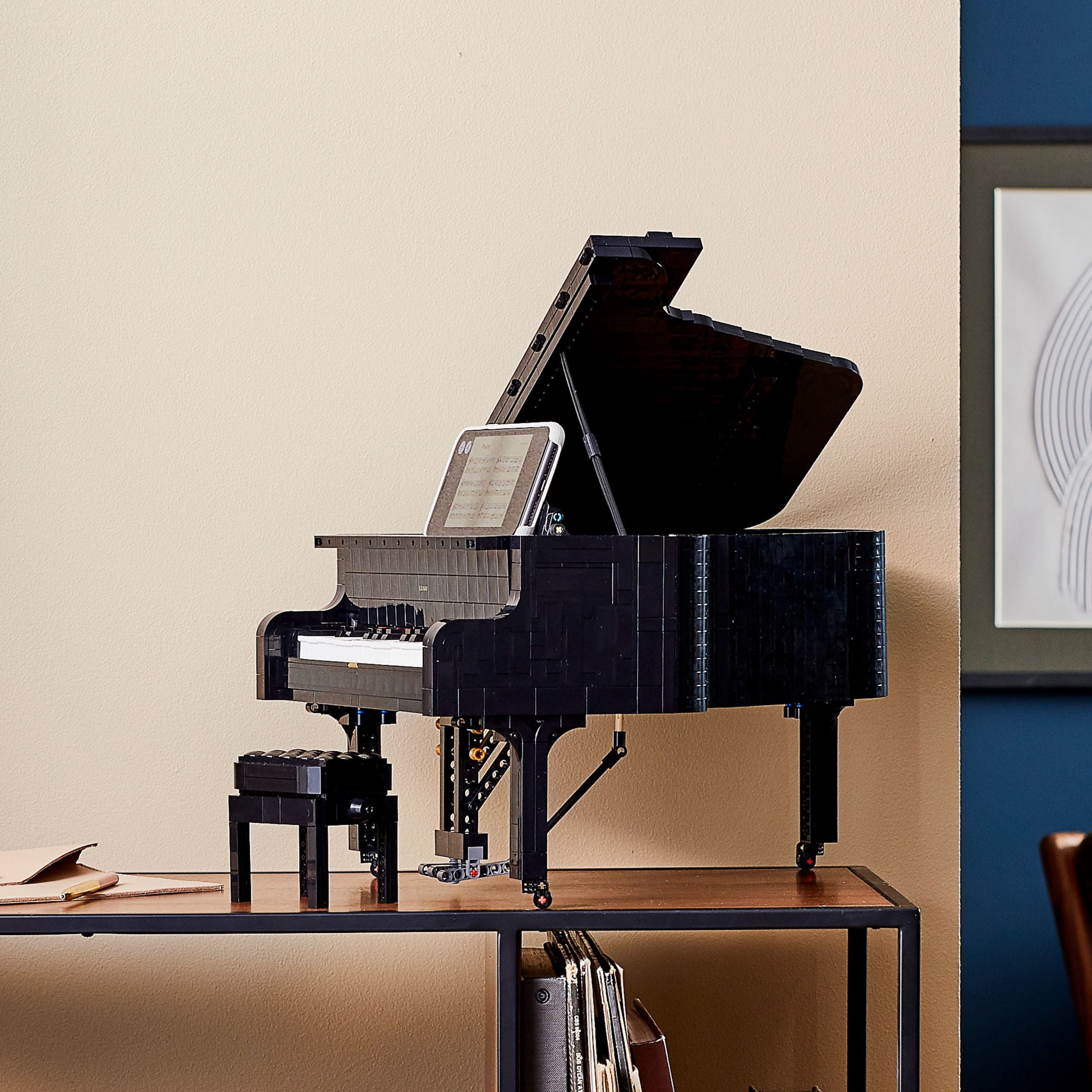 LEGO Ideas Le piano à queue 21323 Ensemble de construction, construisez votre propre piano (3 662 pièces)