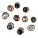 thumbnail image 2 of Botones Perlas de imitación cuentas redondas de decoración de metal sin costura para ropa Suéter de abrigo anti-exposición 10 Piezas seitruly HA7571-06B, 2 of 6