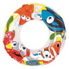 "20"" Clear Ocean Fun Childrens Inflatable Swimming Pool Inner Tube Ring Float"