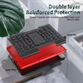 thumbnail image 4 of Pour Étui pour Tablette F I R E HD 10 2021, Étui de Protection Robuste à Double Couche Antichoc Résistant aux Impacts avec Béquille Compatible avec Fire HD 10 Case & 10 Plus 11th Generation Not For IPad 10.1, 4 of 7