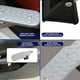 thumbnail image 5 of Pedal de techo de automóvil de aleación de aluminio, plateado, 5 of 6