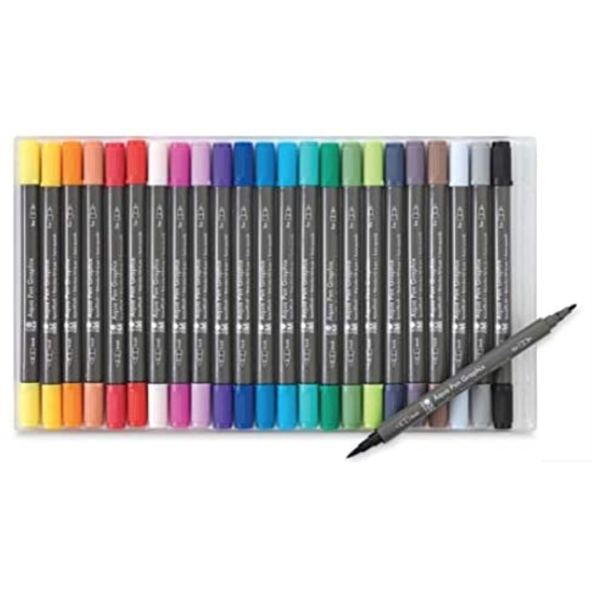 Marabu Graphix Aqua Pen Set, 24-Colors, Octopy