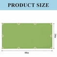 thumbnail image 3 of Green Fluorescent Light Covers, Solid Color Simple Abstract Fashion Light Color Magnetic Light Covers for Ceiling Lights, Fluorescent Ceiling Shade Filters for Classroom Bedroom Office 4x2Ft x 2PCS, 3 of 8