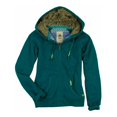 thumbnail image 2 of Sudadera con capucha y cremallera completa Roxy para mujer Verde Mediana, 2 of 2