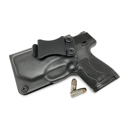 Concealment Express: S&W M&P Shield M2.0 9/40 w/Red/Grn CT Lsr KYDEX IWB (Best Laser For M&p Shield)