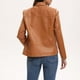thumbnail image 5 of Chaquetas y abrigos de piel sintética de manga larga sin capucha para mujer, color liso, con cremallera, bolsillo, cuello vuelto, cremallera, sin capucha, abrigos de piel sintética para mujer, top de, 5 of 9