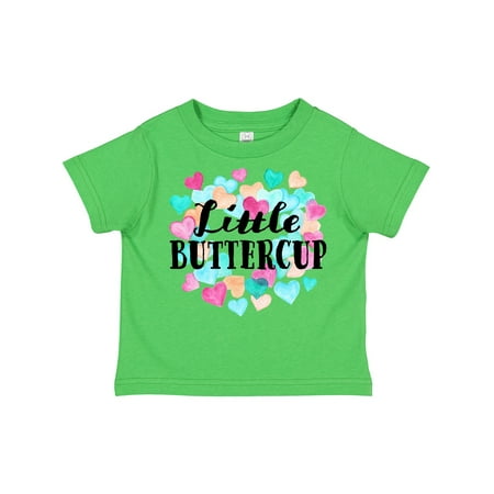 

Inktastic Little Buttercup Hearts Gift Toddler Boy or Toddler Girl T-Shirt