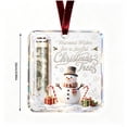 thumbnail image 3 of Christmas Cash Gift Ornament, Acrylic Christmas Money Holder for Cash, for Tree Hanging Holiday Present Giving, 3 of 7