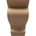 thumbnail image 2 of 7"W x 21"D x 14"H Classic Scroll Rough Cedar Woodgrain TimberThane Corbel, Primed Tan, 2 of 6