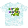 thumbnail image 3 of Inktastic Happy Mardi Gras Cute Alligator with Beads Boys or Girls Toddler T-Shirt, 3 of 5