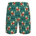thumbnail image 6 of Naloa Cartoon Poodle Dog Men's Beach Shorts, Surfing shorts, Swim trunks, Quick Dry Swim Trunks for Surfing Beach Fun - Large, 6 of 9