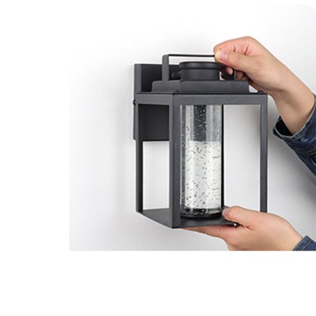 2 Pack LED Outdoor Wall Lantern  Exterior Waterproof Wall Sconce Light