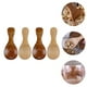 thumbnail image 5 of GOOHOCHY 4 cucharas de madera prácticas, cucharas para mermelada, cucharas para condimentos, cucharas de mango corto, 5 of 8