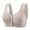 Gray, variant on Front Closure Bra Hides Back Fat Full Back Coverage Bra with Shapewear Plus Size Push Up Sports Bra