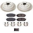thumbnail image 2 of PowerStop Rear Semi-Coated Rotor and Low-Dust Ceramic Brake Pad Kit SC447, 2 of 3