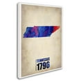 thumbnail image 3 of Trademark Fine Art "Tennessee Watercolor Map" Canvas Art by Naxart, 3 of 4