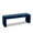 Navy, variant on Meridian Furniture Minimalist Black Velvet Bench