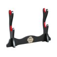 thumbnail image 2 of kurtrusly Samurai Sword Stand Horizontal Bracket Display for Wakizashi Flute Dojo 2 Layers, 2 of 9