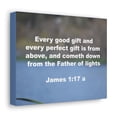 thumbnail image 6 of Scripture Walls Father Of Lights James 1:17 Bible Verse Canvas Christian Wall Art Ready to Hang Unframed, 6 of 13