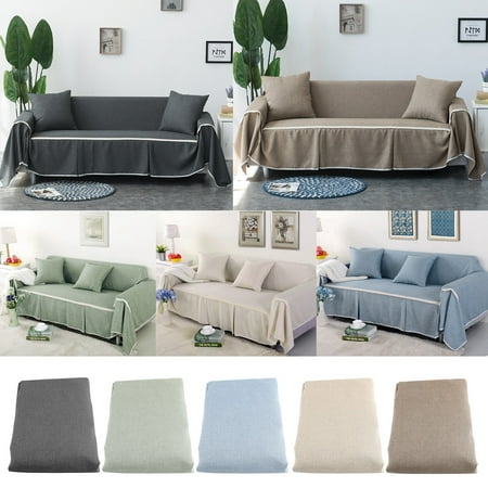 WALFRONT WALFRONT Sofa Cover Couch Covers for Chair Loveseat Sofa  Sofa Oversized Furniture Protector Washable Slip Cover Throw for Pets Kids