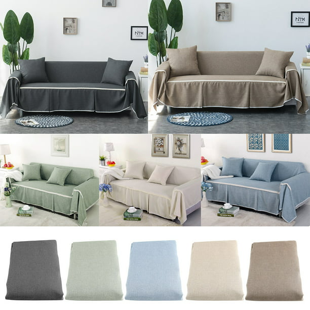 potlood langzaam botsen Walfront Couch Cover Slipcover Comfortable Sofa Couch Cover Chair Throw Mat  Furniture Protector Slipcover for 1/2/3/4 Cushions Sofa Cover - Walmart.com