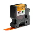thumbnail image 2 of DYMO Rhino Industrial Vinyl Labels, 3/4", Black Print on Orange Tape, 2 of 3