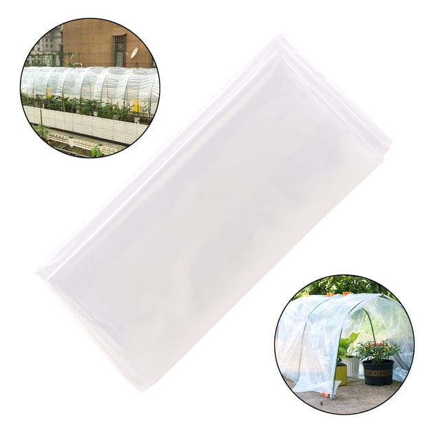(1pcs/transparent 1*2M, Imperméable en Été et Conservation de la Chaleur en Hiver)