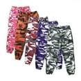 thumbnail image 4 of Women Camo Cargo Trousers Casual Pants Military Army Combat Camouflage Hip Hop Pants, 4 of 4