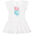 thumbnail image 3 of Inktastic Cute Axolotl Sitting on a Bubble Girls Baby Dress, 3 of 5