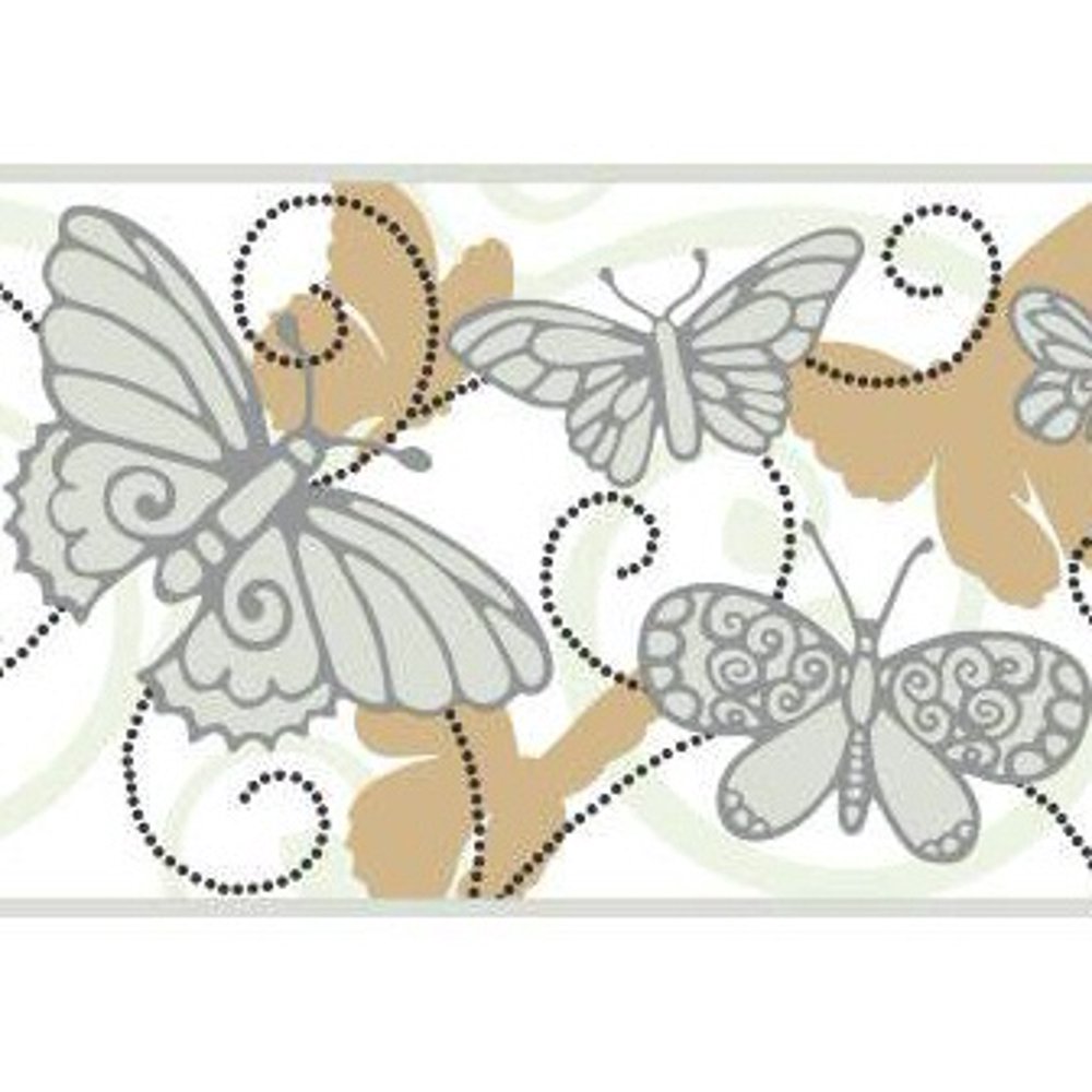 879472 Butterfly Wallpaper Border