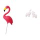 thumbnail image 5 of Conjunto De Esculturas De Flamenco Y Elefante Para Jardín, Ideal Para Decorar El Hogar Y Como Adorno De Hadas Para Exteriores En Fiestas., 5 of 8